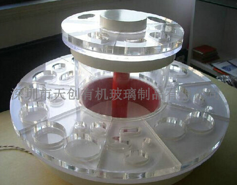 【有機(jī)玻璃旋轉(zhuǎn)展示架】給你的視覺沖擊！