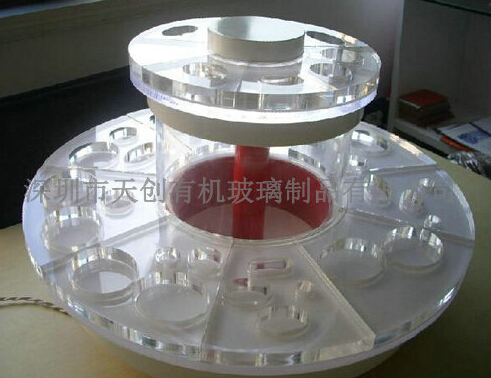 【有機(jī)玻璃旋轉(zhuǎn)展示架】360度無(wú)差別秀！