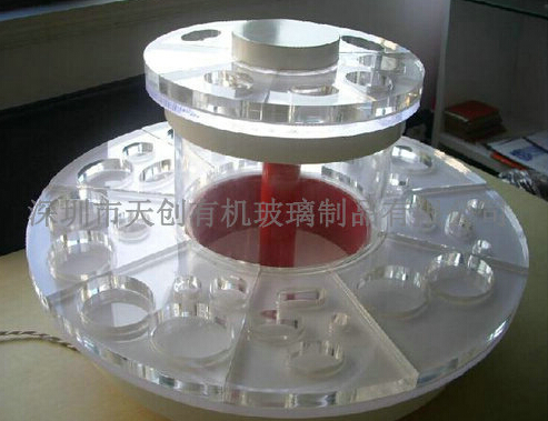 【有機(jī)玻璃旋轉(zhuǎn)展示架】讓你的美更上一層樓！